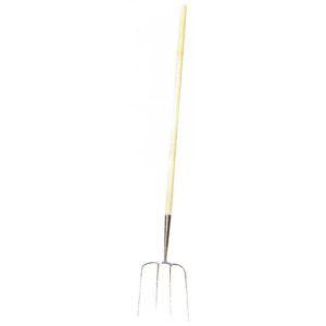 4 tines wood fork 52" handle