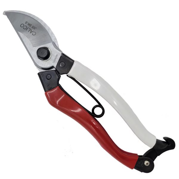 CALICO HAND PRUNER 8" RED & WHITE