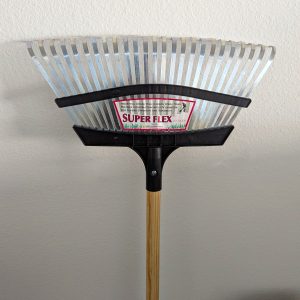 Rake with Tempered Wood Handle