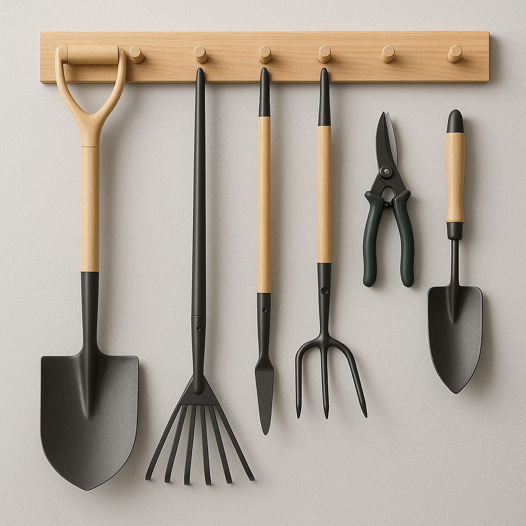 Commercial Landscaping Tools Wall
