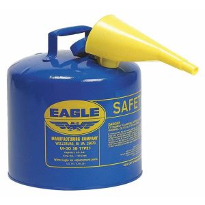 5 GALLON TYPE I GAS CAN EAGLE BLUE, KEROSENE
