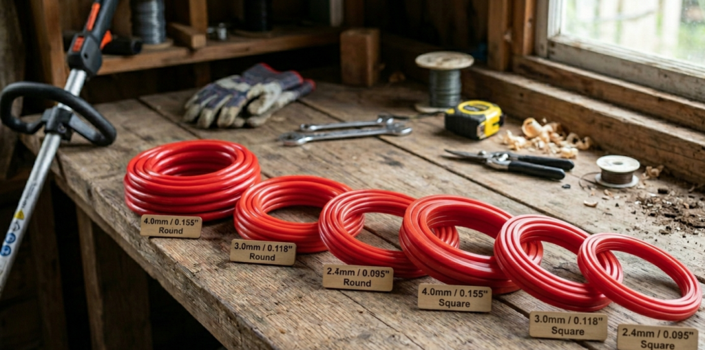 Trimmer-Line-sizes