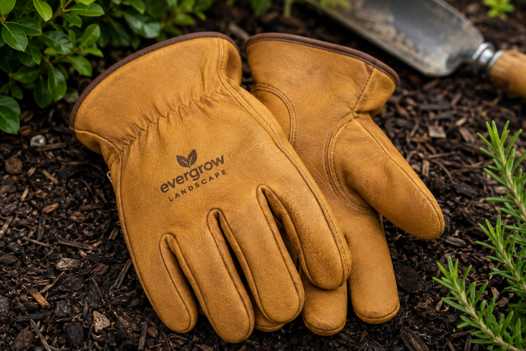 leather gloves